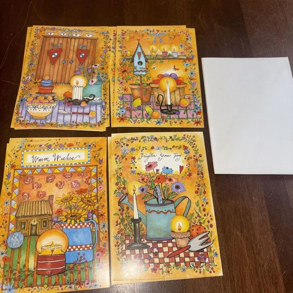 8 Nimble Product Country Greeting Cards- 0035, 0038, 0037 (Warm Wishes) , 0036